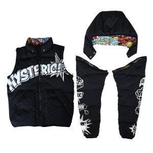 画像5: Hystericmini　AMAZING COMICS総柄 RV アウター　　10；ブラック (5)