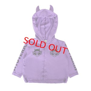 画像1: MY FIRST HYSTERIC　DEVILKIN つの羽付き カーディガン　　32；ラベンダー (1)