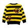 画像2: MY FIRST HYSTERIC　LITTLE BEE ボーダー 裏毛トレーナー　　64；イエロー系 (2)