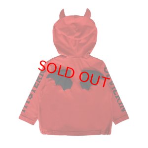 画像2: MY FIRST HYSTERIC　DEVILKIN つの羽付き カーディガン　　20；レッド (2)