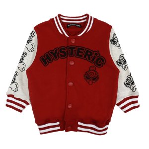 画像1: MY FIRST HYSTERIC　ハイハイMINI 裏毛ブルゾン　　20；レッド (1)