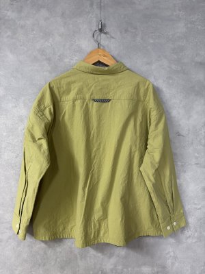 画像4: 2025   快晴堂　　丸襟シャツ　3；グリーン　　サイズ；3+ (4)