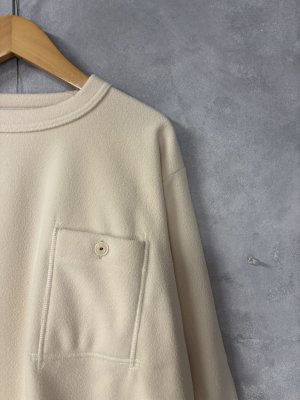 画像2: 2025   快晴堂　　プリースプルオーバー　　1；アイボリー　サイズ；3+ (2)