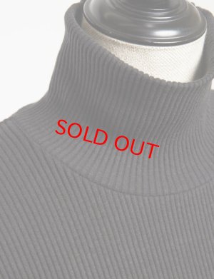 画像4: gomme　　ロングリブT　　3；黒　　サイズ；M (4)