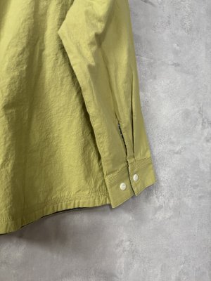 画像5: 2025   快晴堂　　丸襟シャツ　3；グリーン　　サイズ；3+ (5)