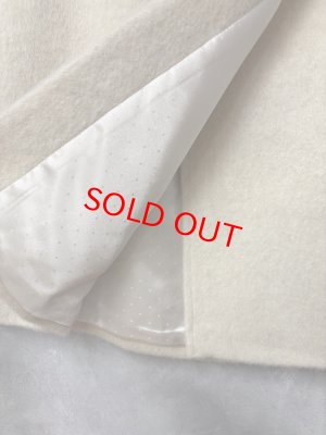 画像4: 2025AW   30%off Bon Vieux Temps　　シャギーウールスカート　　40；アイボリー　　 (4)