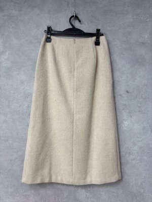 画像3: 2025AW   Bon Vieux Temps　　シャギーウールスカート　　40；アイボリー　　 (3)