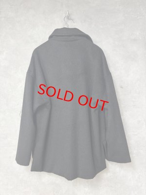 画像4: 2025AW   40%offBon Vieux Temps　　シャギーウールジャケット　　28；ブラック　　サイズ；1　　 (4)