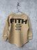 画像3: 2025秋冬　FITH     Back Logo Sweatshirt　16；ベージュ (3)