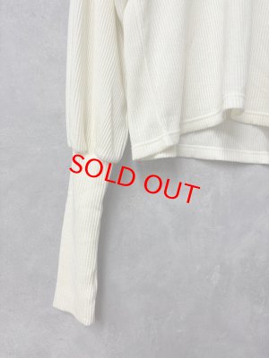 画像2: gomme　　ロングリブT　　1：オフ　　サイズ；M (2)