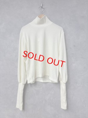 画像1: gomme　　ロングリブT　　1：オフ　　サイズ；M (1)