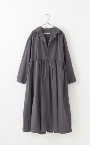 画像1: Veritecoeur      Favoriteワンピース　　カラー；SUMIGRAY   サイズ；F (1)