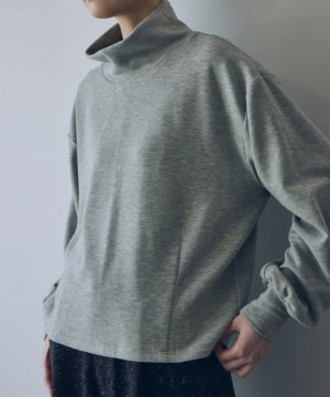 画像1: YARRA NEU　ハイネックフリースTOPS　63；モカ　　サイズ；FREE (1)