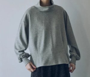 画像6: YARRA NEU　ハイネックフリースTOPS　81；ライトグレー　　サイズ；FREE (6)