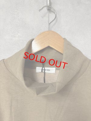 画像2: YARRA NEU　ハイネックフリースTOPS　63；モカ　　サイズ；FREE (2)