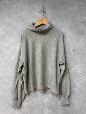 画像1: YARRA NEU　ハイネックフリースTOPS　81；ライトグレー　　サイズ；FREE (1)