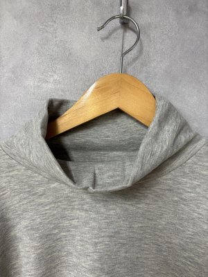 画像2: YARRA NEU　ハイネックフリースTOPS　81；ライトグレー　　サイズ；FREE (2)