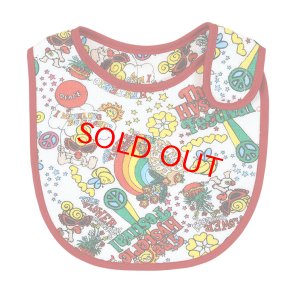 画像1: MY FIRST HYSTERIC　パイル The Hysteric Festival総柄 D型スタイ　　20；レッド (1)