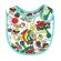画像1: MY FIRST HYSTERIC　パイル The Hysteric Festival総柄 D型スタイ　　51；エメラルド (1)