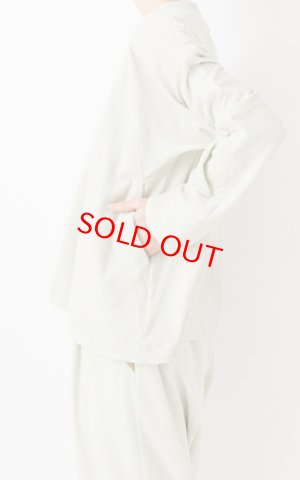 画像2: Veritecoeur      ベロアプルオーバー  カラー;ICE GRAY  サイズ;F (2)