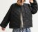 画像5: LILOU+LILY 　DIAMOND QUILT JACKET 　　BLACK  　size:38  (5)