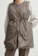 画像2: LILOU+LILY BOA/NYLON REVERSIBLE LONG VEST    B.GRAYGE   size:38  (2)