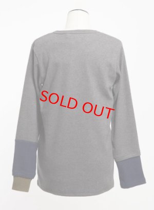 画像3: gomme　ウォームドッキングＴ　2；チャコール　サイズ；M (3)