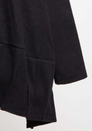 画像3: gomme　ウォームドッキングＴ　3；黒　サイズ；M (3)