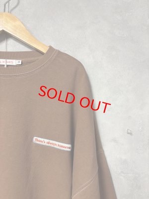 画像2: ALL HOURS 　　10.0OZ　Big Sweat There's always...   　C.BROWN     サイズ；1 (2)