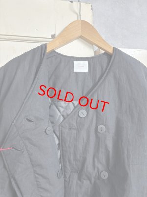 画像3: 40%offYARRA 　ヒヨクステッチ中綿キルトコート　　99；ブラック　　FREE (3)