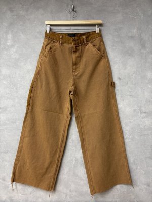 画像1: 2025秋冬　MARET(マレ)  　オーガニックダックワークパンツ　　16；ベージュ (1)