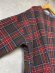 画像3: 2025   快晴堂　　Girl’s　タータンチェック　ワンピース　　3；レッド系　　サイズ；F (3)