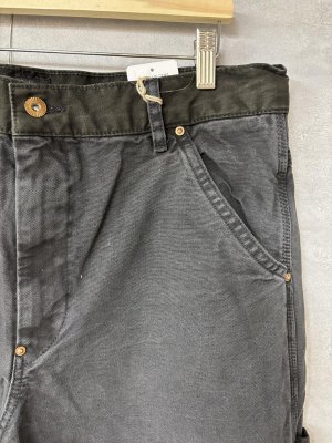 画像2: 2025秋冬　MARET(マレ)  　オーガニックダックワークパンツ　　2；黒　　サイズ；4 (2)