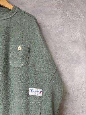 画像2: 2025   快晴堂　　フリースプルオーバー　　4；グリーン系　サイズ；F (2)