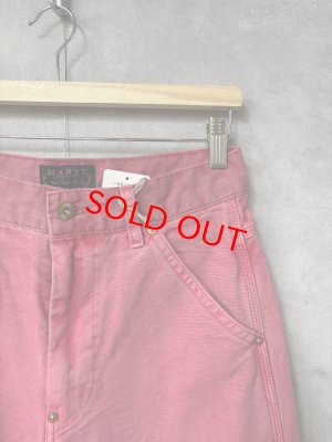 画像2: 2025秋冬　MARET(マレ)  　オーガニックダックワークパンツ　　6；ピンク　　 (2)