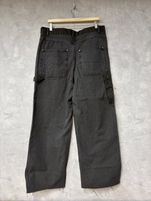 画像3: 2025秋冬　MARET(マレ)  　オーガニックダックワークパンツ　　2；黒　　サイズ；4 (3)