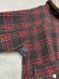 画像4: 2025   快晴堂　　Girl’s　タータンチェック　ハイネックロングプルオーバー　3；レッド系　　サイズ；F (4)