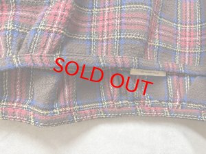 画像3: 2025   快晴堂　　Girl’s　タータンチェック　ハイネックロングプルオーバー　3；レッド系　　サイズ；F (3)