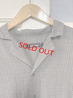 画像4: Veritecoeur    ダディチェックシャツ　　GRAY CHECK　　サイズ；F (4)