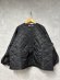 画像1: LILOU+LILY 　DIAMOND QUILT JACKET 　　BLACK  　size:38  (1)