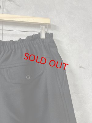 画像3: Veritecoeur     ウールフラノショーツ　　BLACK　　サイズ；F (3)