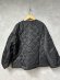 画像4: LILOU+LILY 　DIAMOND QUILT JACKET 　　BLACK  　size:38  (4)
