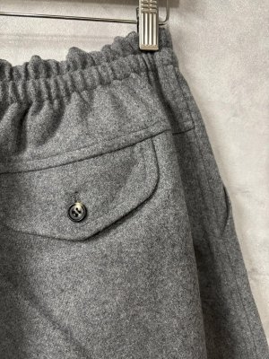 画像4: Veritecoeur     ウールフラノショーツ　　GRAY　　サイズ；F (4)