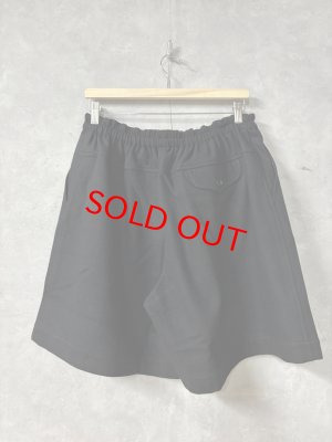 画像4: Veritecoeur     ウールフラノショーツ　　BLACK　　サイズ；F (4)