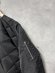 画像3: LILOU+LILY 　DIAMOND QUILT JACKET 　　BLACK  　size:38  (3)