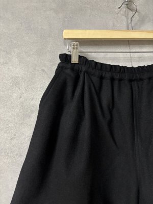 画像2: Veritecoeur     ウールフラノショーツ  BLACK  サイズ;F (2)