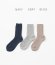 画像1: Veritecoeur   MIX RIB SOCKS     (1)