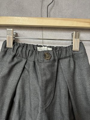 画像3: MakeYourDay　　無地タックバルーンパンツ　（キッズサイズ）　　カラー；チャコール (3)