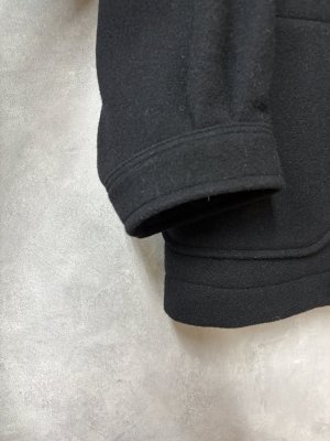 画像3: grin　ソフトウールビーバーハーフコート　　　990；ブラック　　サイズ；2 (3)