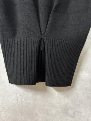 画像5: doux bleu　バックタック ニットベスト　　99；ブラック　サイズ；FREE (5)